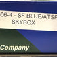 LBF 5603-1 N Scale ATSF Tuscan Skybox Car #90431 LN/Box