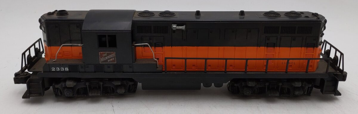 Lionel 2338 Vintage O Gauge Milwaukee Road Powered GP-7 Diesel Locomotive EX