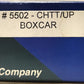LBF Company 5502 N CHTT/UP Rib Side Boxcar #160024 LN/Box