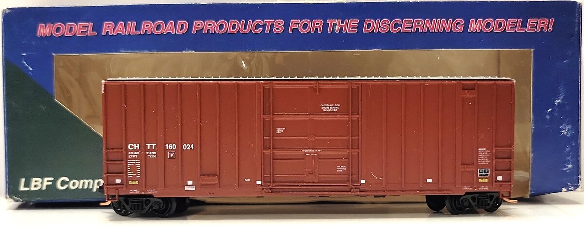 LBF Company 5502 N CHTT/UP Rib Side Boxcar #160024 LN/Box