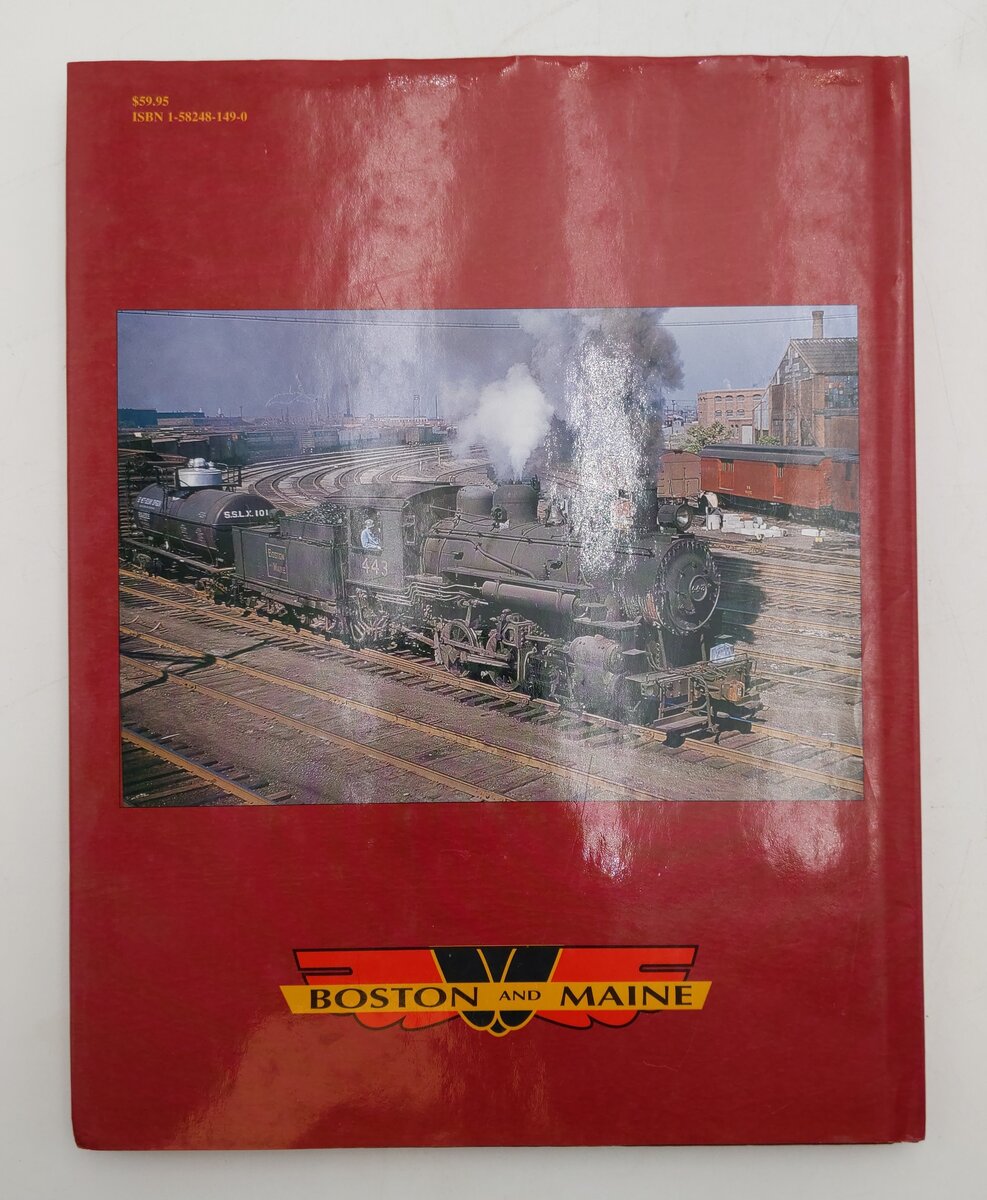 Trackside along the Boston & Maine 1945-1975 with Donald G Hills Hardcover Book VG
