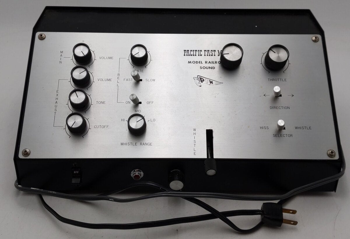 Pacific Fast Mail Mark II Model Railroad Sound System VG