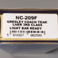 Dapolf NC-209F N Scale LNER Gresley Teak 3rd Class Coach Passenger Car #60647 LN/Box