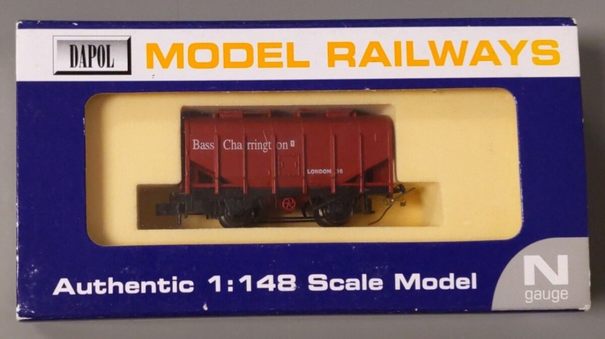 Dapol NB-037D N Scale Bass Charrington Bulk Grain Hopper #36 LN/Box