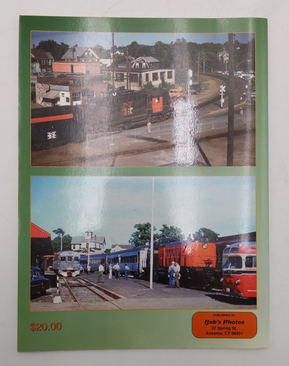 New Haven Railroad Old Colony Division Vol.2 Paperback Book Robert A Liljestrand EX