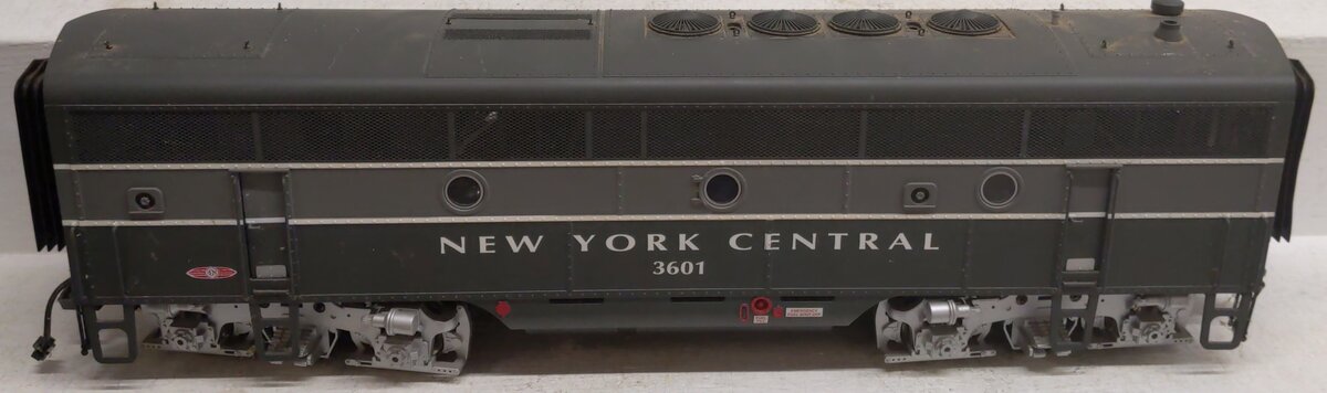 USA Trains R22252 G Scale New York Central F3 B Unit Locomotive #3601 VG