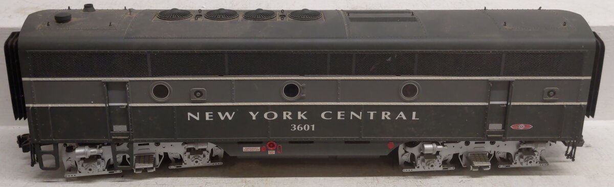 USA Trains R22252 G Scale New York Central F3 B Unit Locomotive #3601 VG