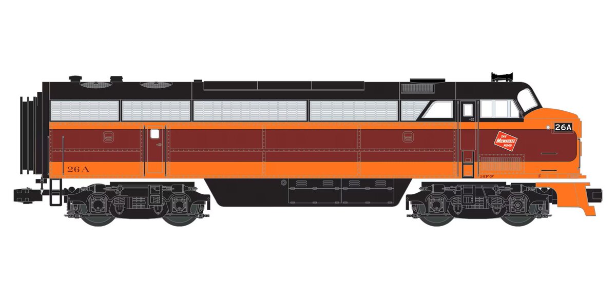 Lionel 2533231 O Gauge Milwaukee Road LEGACY C Liner Diesel Locomotive #26A LN/Box