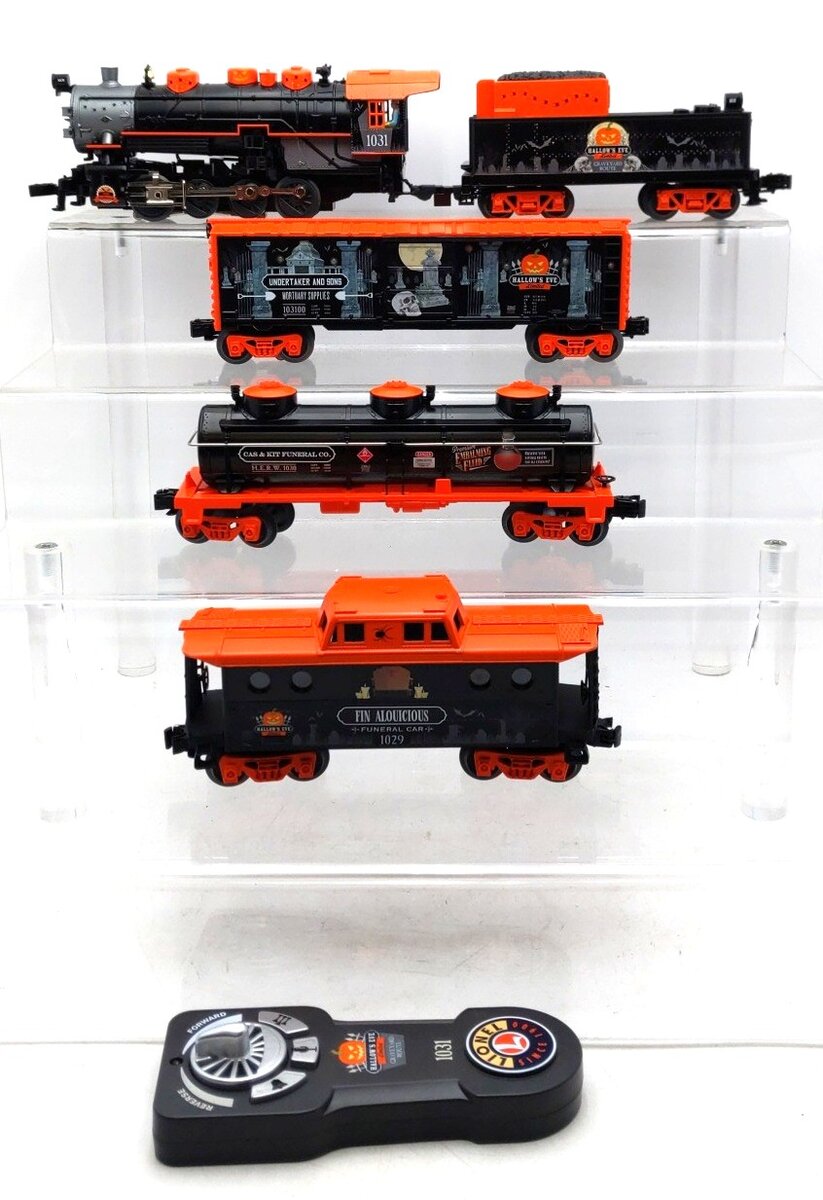Lionel 2123060 Hallow's Eve LionChief O Gauge Steam Freight Train Set LN