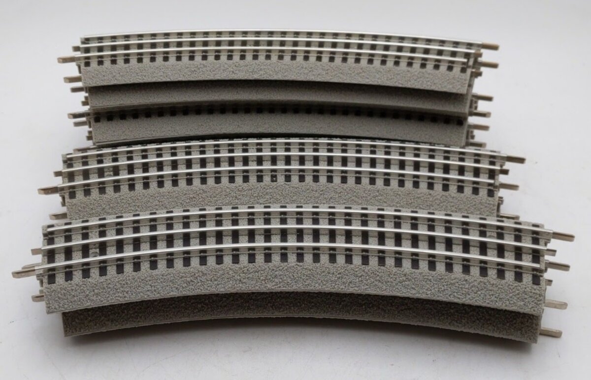 Lionel 6-12043 FasTrack O48 Curved Track (15) EX