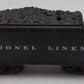 Lionel 2426W Vintage O Lionel Lines Tender with Whistle