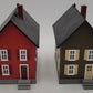 MTH O Gauge 2-Story Houses Red & Green [2] EX