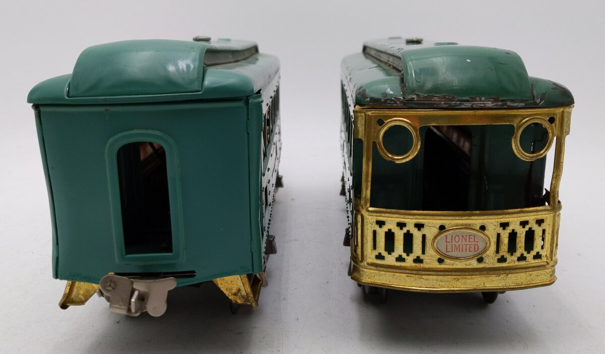Lionel 341 Vintage Standard Gauge Prewar Observation Cars