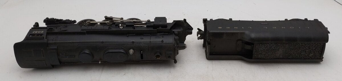 Lionel 2055 Vintage O 4-6-4 Hudson Steam Locomotive & 2046W Tender VG