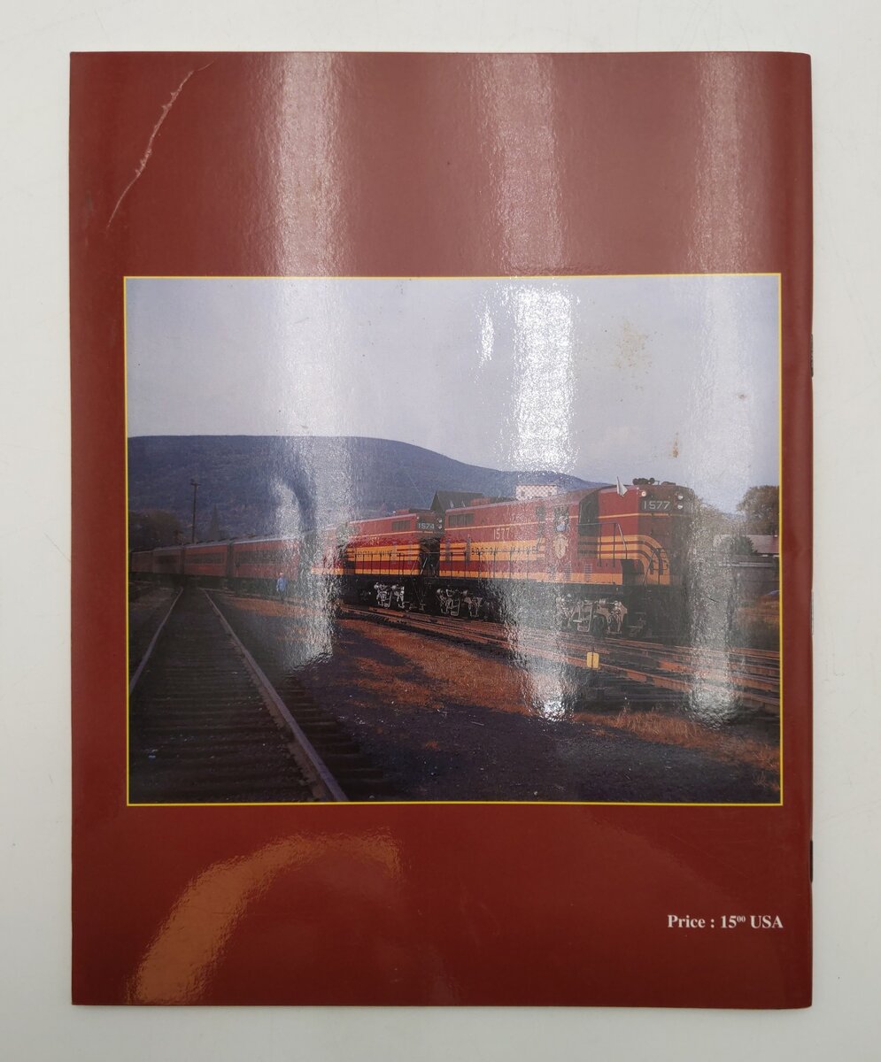 Equipment Of The Boston & Maine Vol.1 Paperback Book Robert A. Liljestrand EX