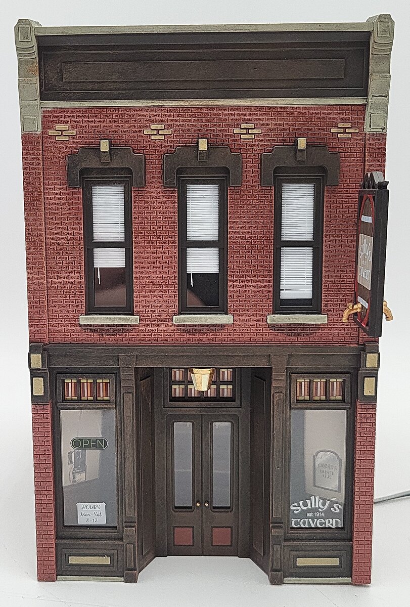 Woodland Scenics BR5850 O Scale Built-&-Ready Sully's Tavern Building EX/Box