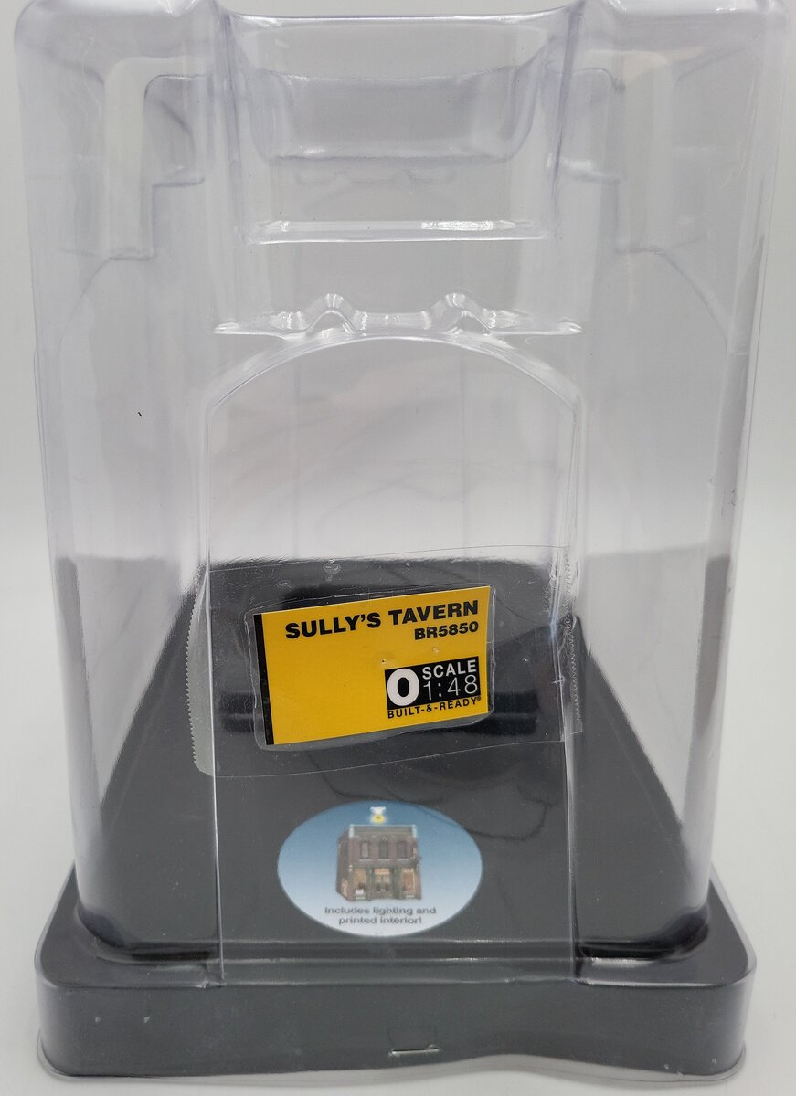Woodland Scenics BR5850 O Scale Built-&-Ready Sully's Tavern Building EX/Box