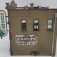 Woodland Scenics BR5853 O Scale Built-&-Ready Dugan's Paint Store Building EX/Box