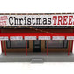 MTH 30-90577 O Christmas Trees Road Side Stand with Operating Christmas Lights EX/Box