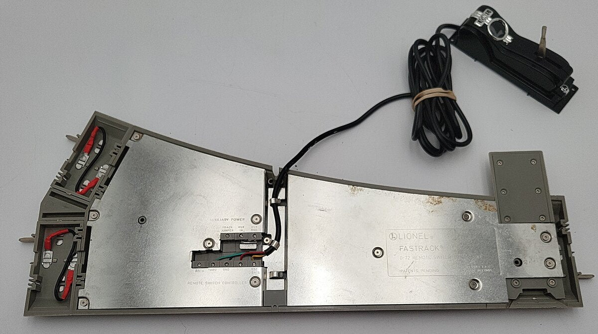 Lionel 6-81953 O-72 Left Hand Remote Fastrack Switch Turnout EX/Box
