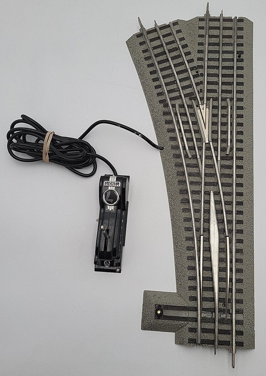 Lionel 6-81953 O-72 Left Hand Remote Fastrack Switch Turnout EX/Box