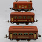 Lionel 292 Vintage O Prewar Electric Passenger Set: 248, 629, 630 Custom Painted
