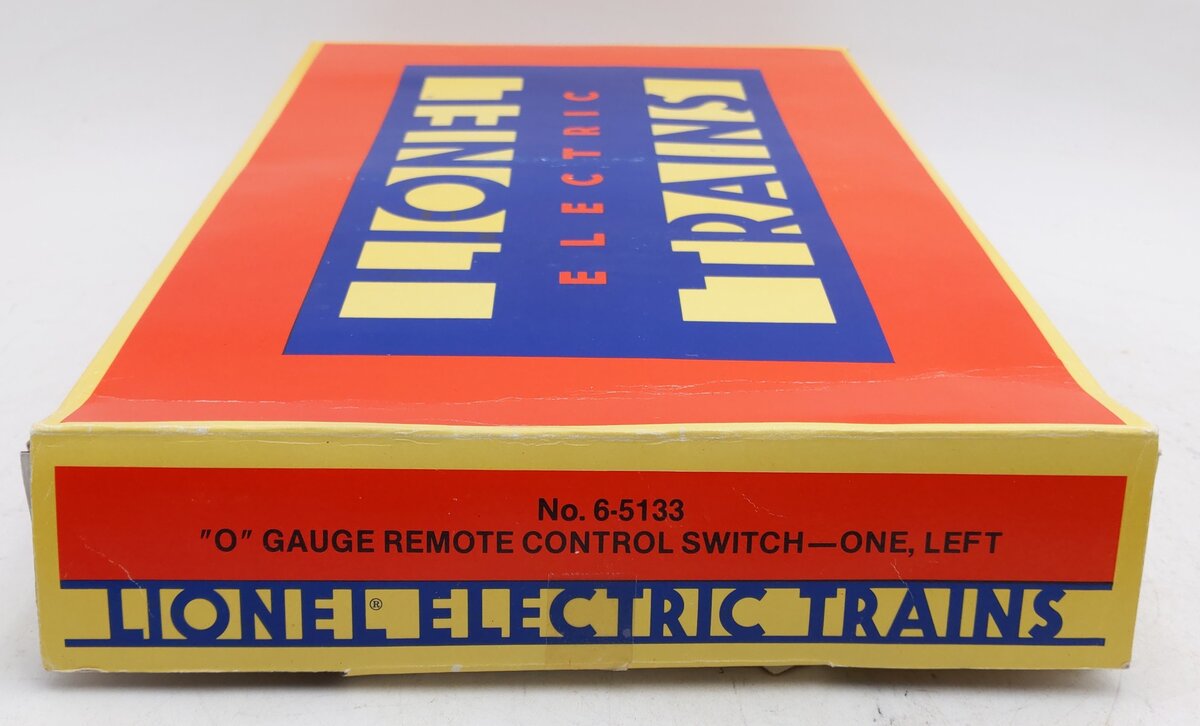 Lionel 6-5133 O Left Hand Remote Control Switch Turnout EX/Box