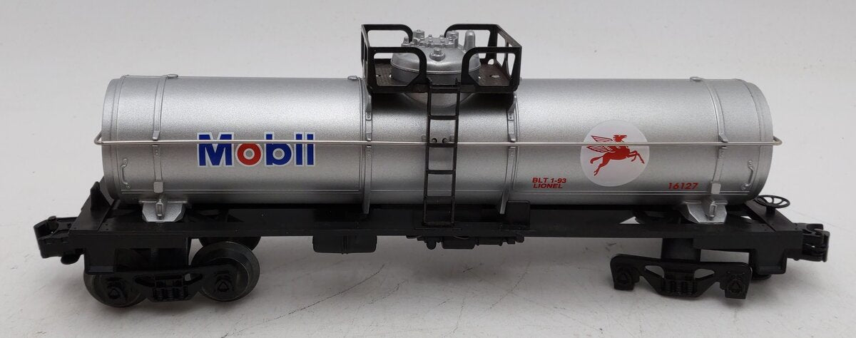 Lionel 6-16127 O Gauge Mobil Oil Corporation Single-Dome Tank Car EX/Box
