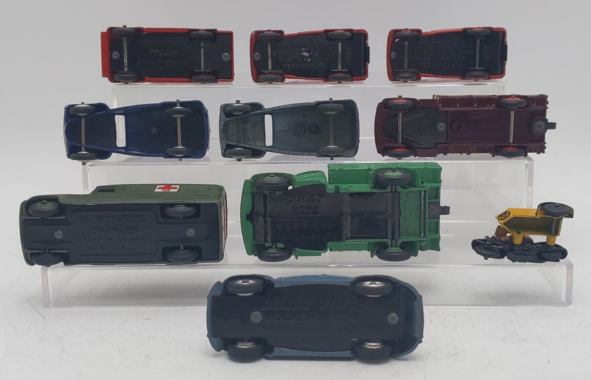 Dinky Toys 1:43 Scale Assorted Metal Vehicles [10] EX