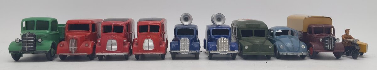 Dinky Toys 1:43 Scale Assorted Metal Vehicles [10] EX
