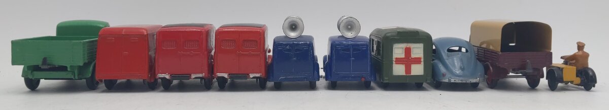 Dinky Toys 1:43 Scale Assorted Metal Vehicles [10] EX