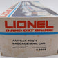 Lionel 6-8868 O Gauge Amtrak RDC-4 Powered Baggage/Mail Car #8868 VG/Box