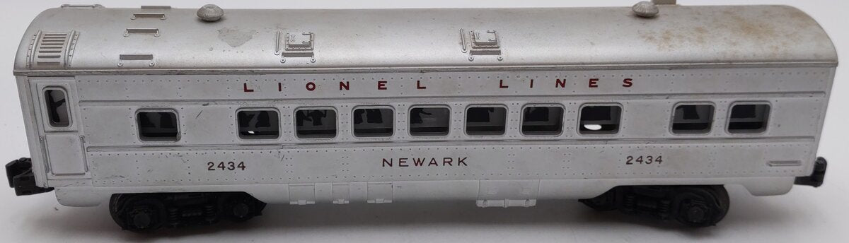 Lionel 2434 Vintage O Lionel Lines Illuminated Newark Passenger Car/Box