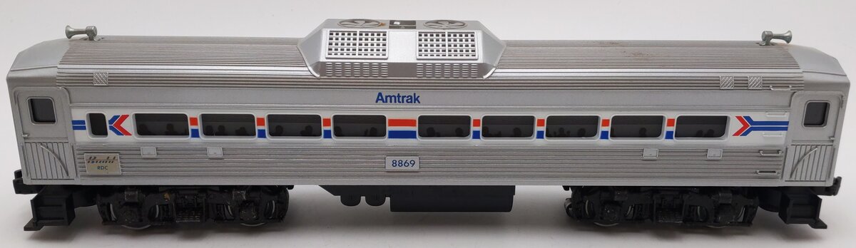 Lionel 6-8869 O Gauge Amtrak Non-Powered Budd RDC Passenger Car #8869 VG/Box