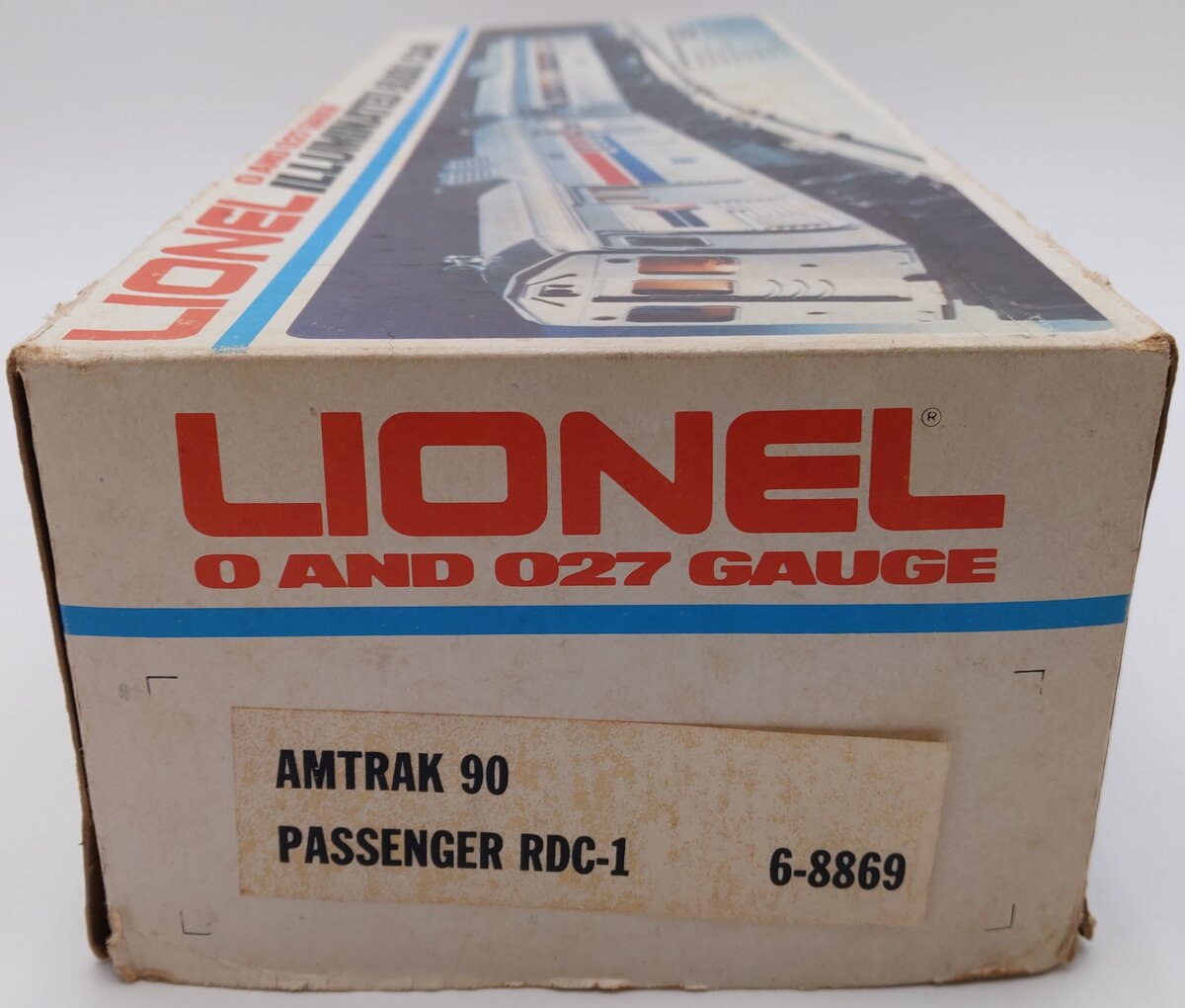 Lionel 6-8869 O Gauge Amtrak Non-Powered Budd RDC Passenger Car #8869 VG/Box