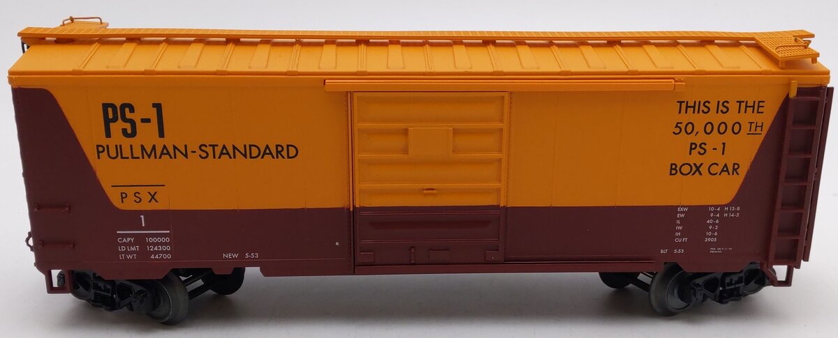 MTH 20-93717 O Gauge MTHRRC-2017 Gauge Pullman Standard 40' Box Car #1 EX/Box
