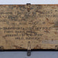 Vintage WW2 1942 US Military Shwayder Bros Inc Footlocker VG