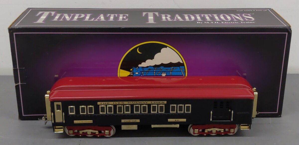 MTH 10-1174A STD Scale "Black Diamond" Passenger Car #241 LN/Box
