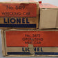 Lionel Vintage O Gauge 6419 & 6462 Freight Cars & Operating Milk Car [3] VG/Box