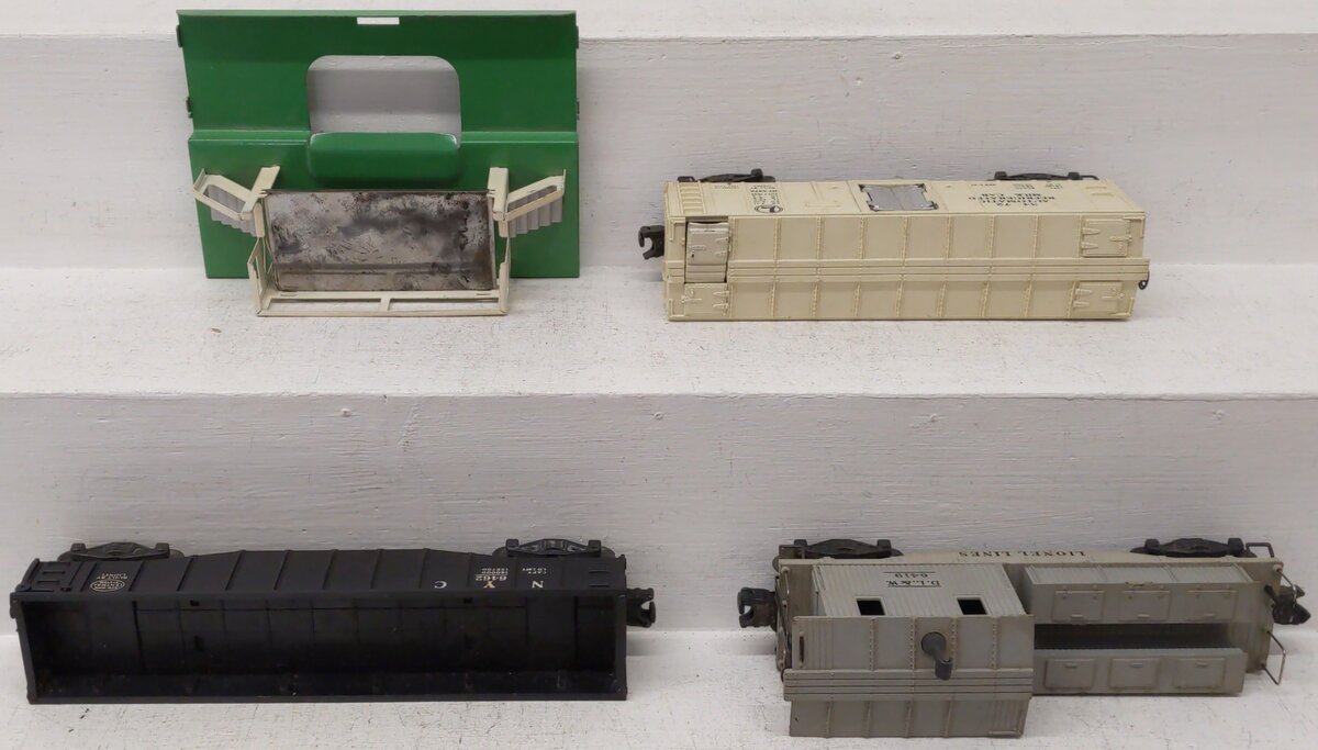 Lionel Vintage O Gauge 6419 & 6462 Freight Cars & Operating Milk Car [3] VG/Box