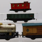 Lionel Vintage O Tinplate Freight Cars: 1517, 1512, 1515, 1514 [4] VG