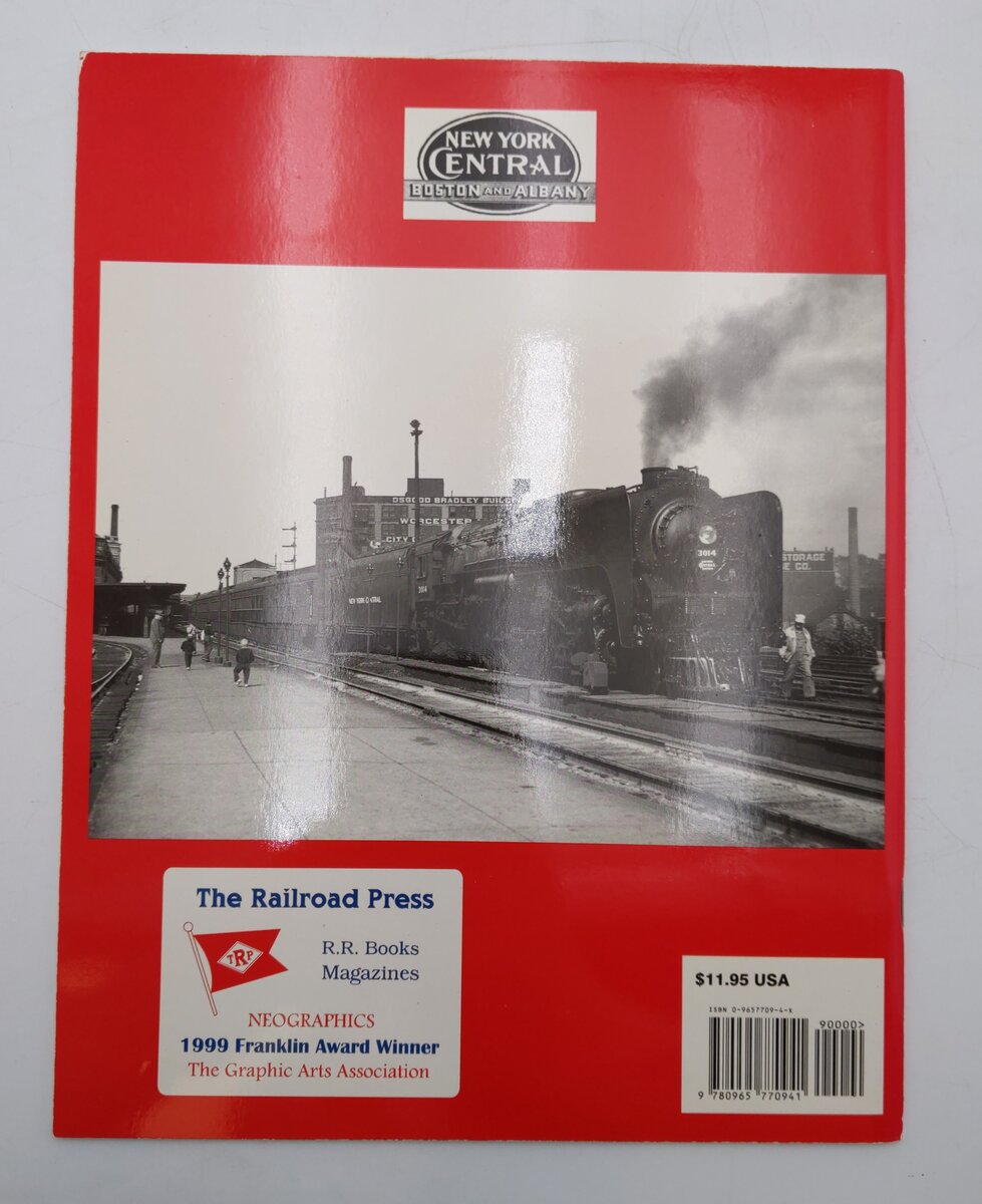 New England 1930s Steam Action Worcester Paperback Book Bob Liljestrand EX