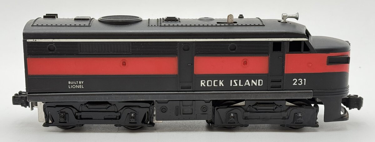 Lionel 231 Vintage O Rock Island Alco Powered A Unit Diesel Locomotive EX