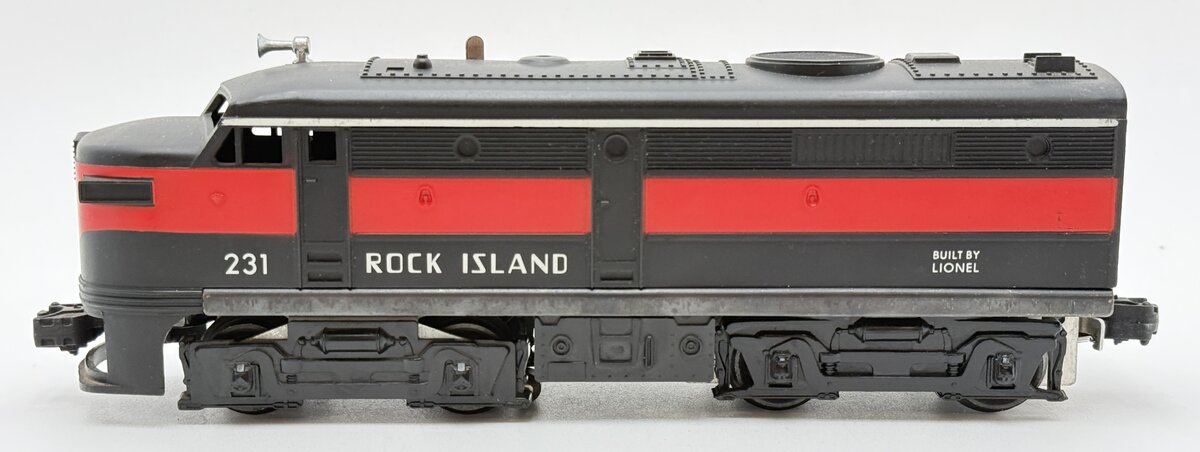 Lionel 231 Vintage O Rock Island Alco Powered A Unit Diesel Locomotive EX