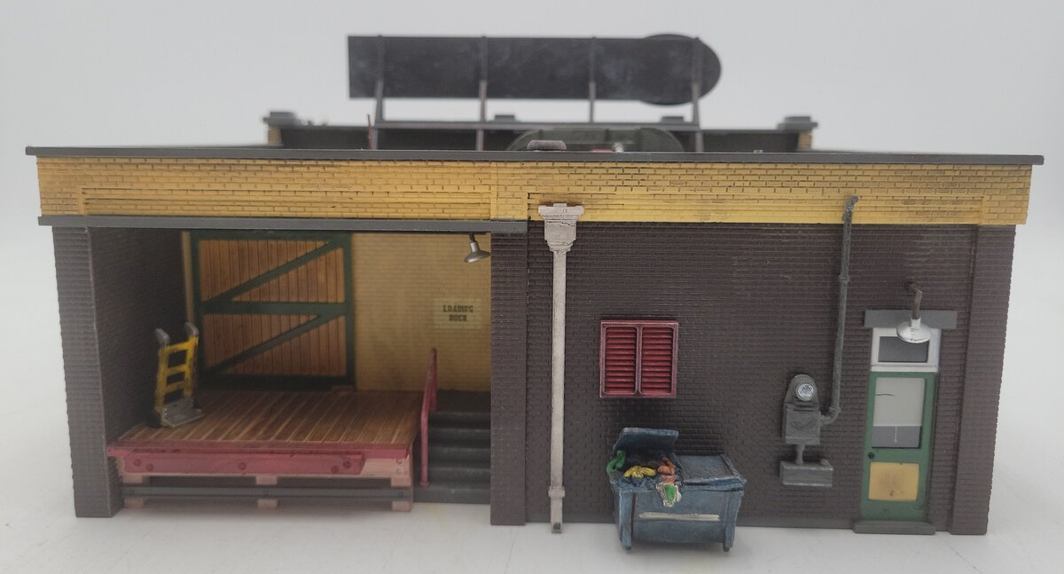 Woodland Scenics BR5851 O Scale Built-&-Ready J. Frank's Grocery Building EX/Box