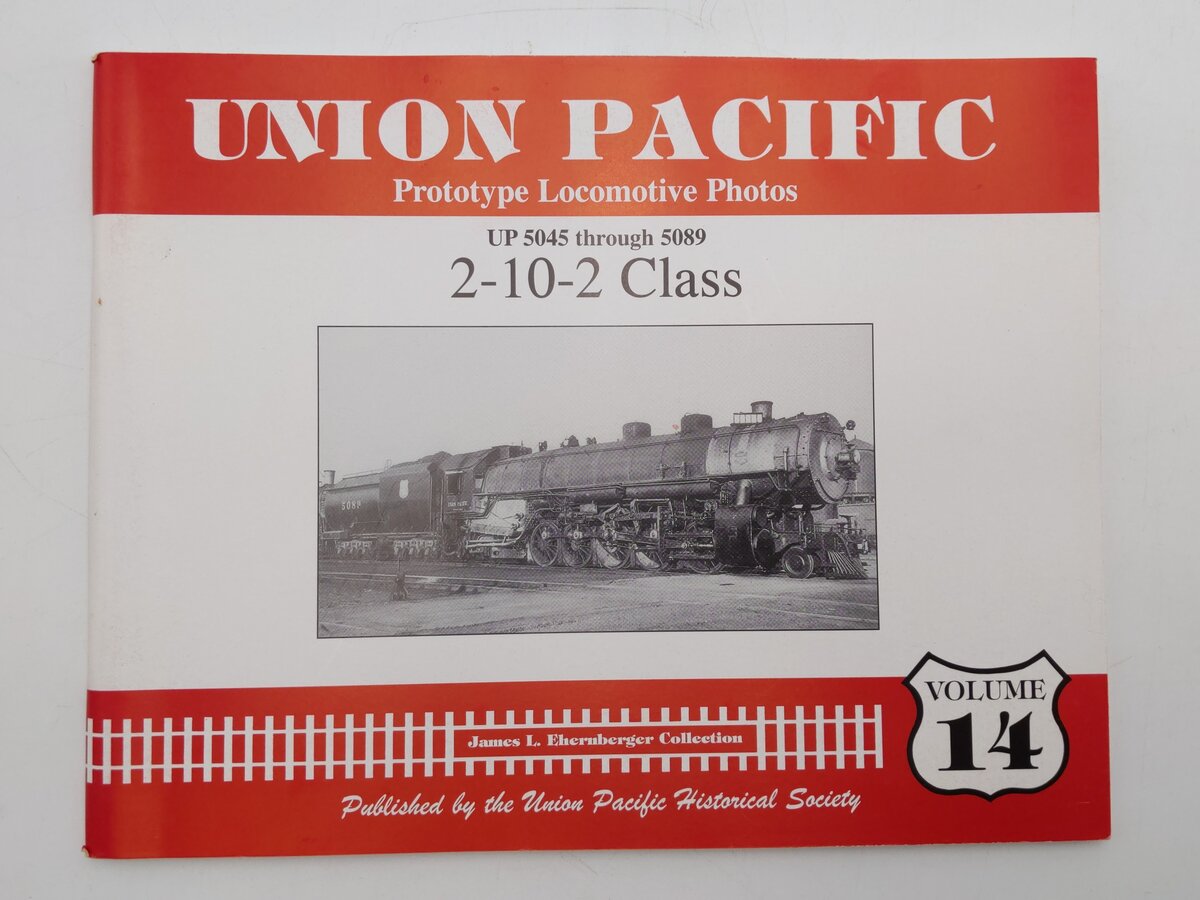 Union Pacific Prototype Locomotive Photos UP 5045-5089 Vol.14 Paperback Book EX