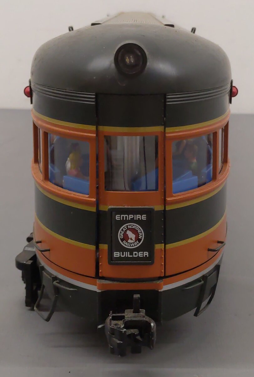 USA Trains R31060 GN "Empire Builder" Aluminum Observation Car Lighted