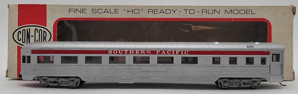 Con-Cor H-737 HO Scale Southern Pacific Observation Car VG/Box