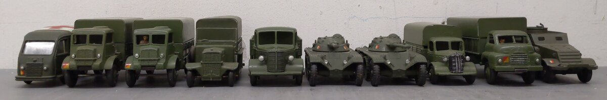 Dinky Toys 1:43 Scale Cast Metal Military Vehicles [10] EX