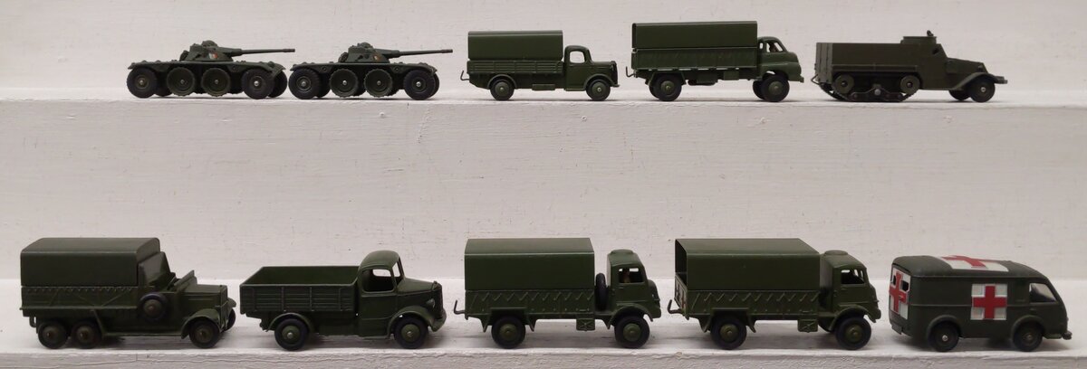 Dinky Toys 1:43 Scale Cast Metal Military Vehicles [10] EX